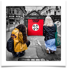 03 Donald Trump graffiti, Stevenson Square, Manchester - Rob Shaw